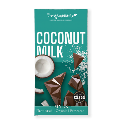 Benjamissimo Coconut Milk шоколад с кокосово мляко 0.060 кг